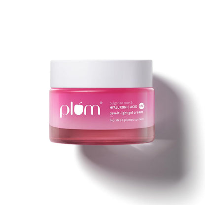 plum bulgarian rose & 1% HYALURONIC ACID gel cream 50 GRAM