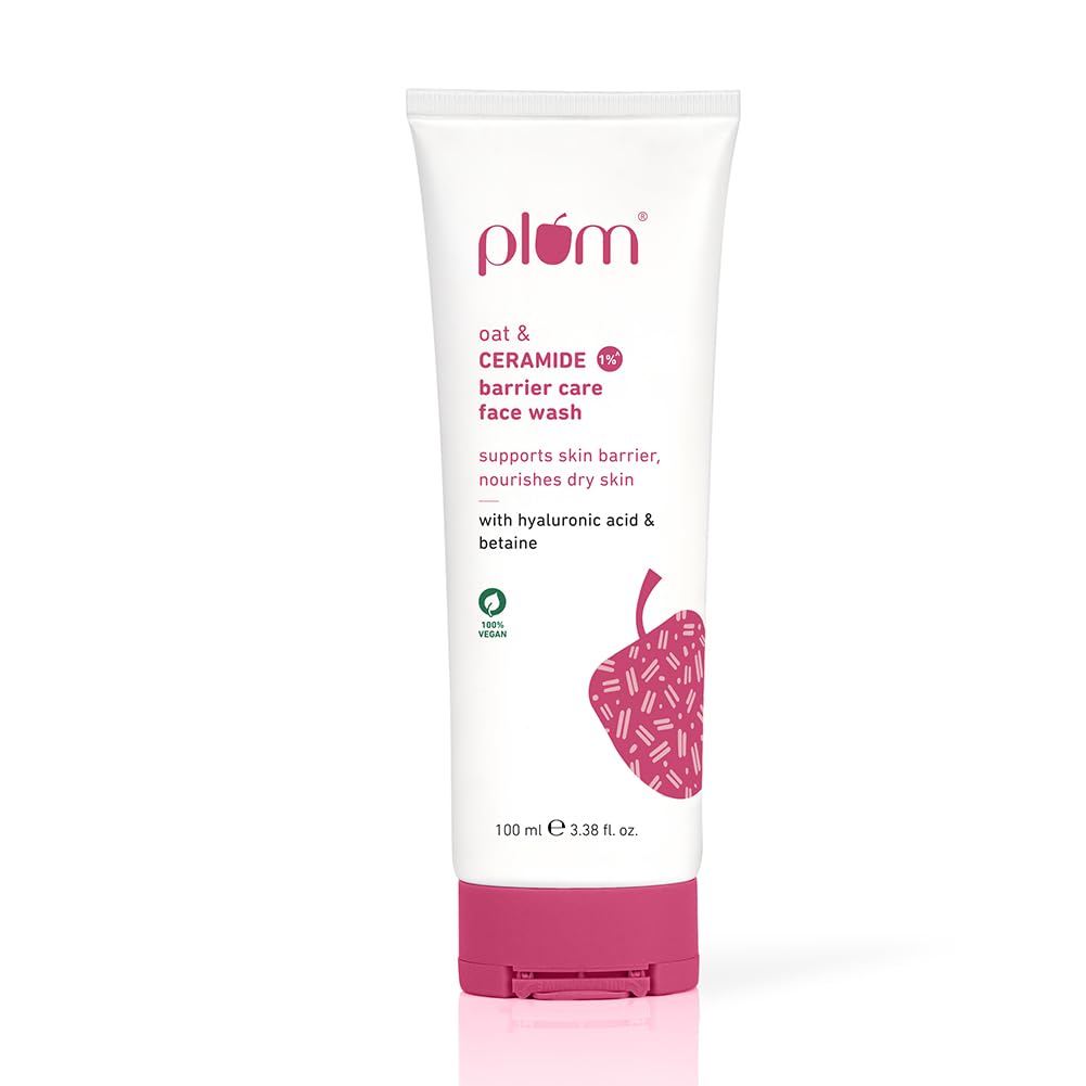 Plum oat & CERAMIDE barrier care face wash 100 MILLI_LITRE