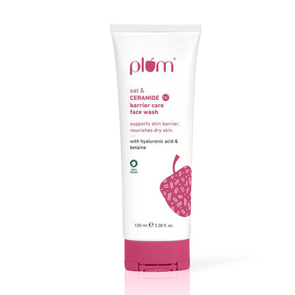 Plum oat & CERAMIDE barrier care face wash 100 MILLI_LITRE