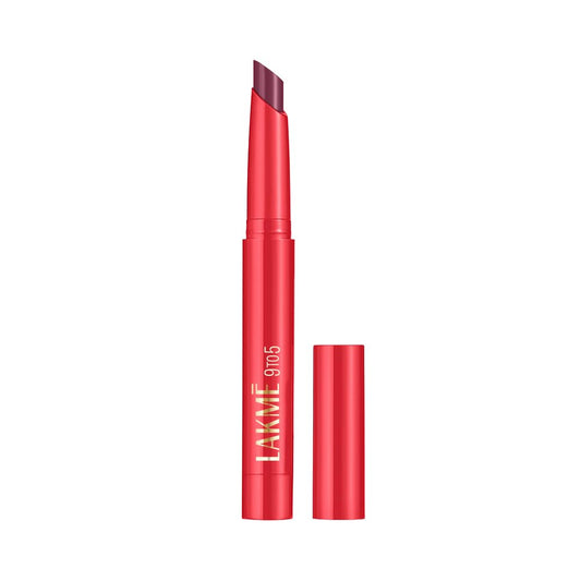 LAKME 9 TO 5 FOREVER MATTE LIP CRAYON - RED MARSALA