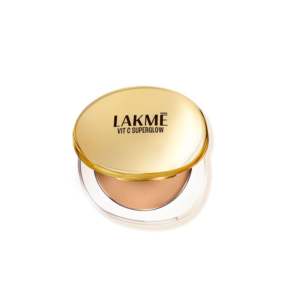 Lakme Makeup+Skincare Vitc Superglow Skin Perfecting Compact