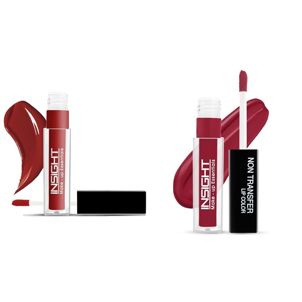 INSIGHT NON TRANSFER LIP COLOUR12 RED ROOM 4ml