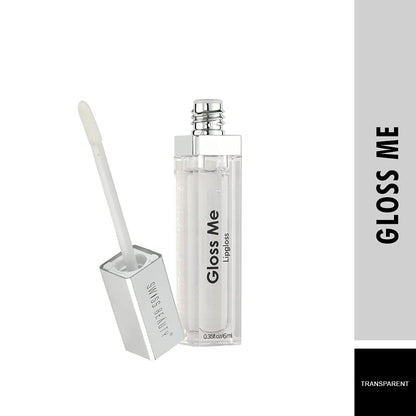 Swiss Beauty Metallic Lip Gloss - Transparent 6 ml