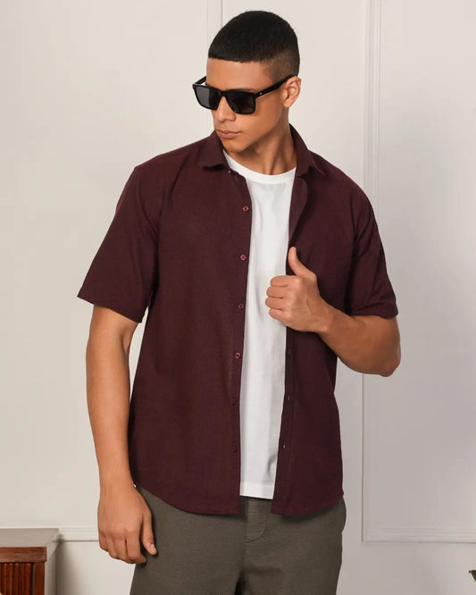 Half Sleeves Shirt House of Pure Eco