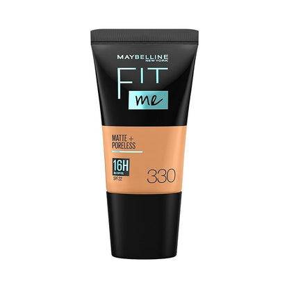 Maybelline New York Matte+Poreless Liquid Tube Foundation - Toffee 330 18 MILLI_LITRE