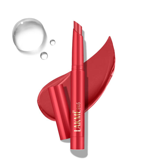 LAKME 9TO5 LIPSTIK MATTE LIP CRAYON 25 RED AMBITION