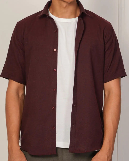 Half Sleeves Shirt House of Pure Eco