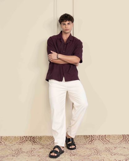 Wineberry Relaxed Co-ord Set