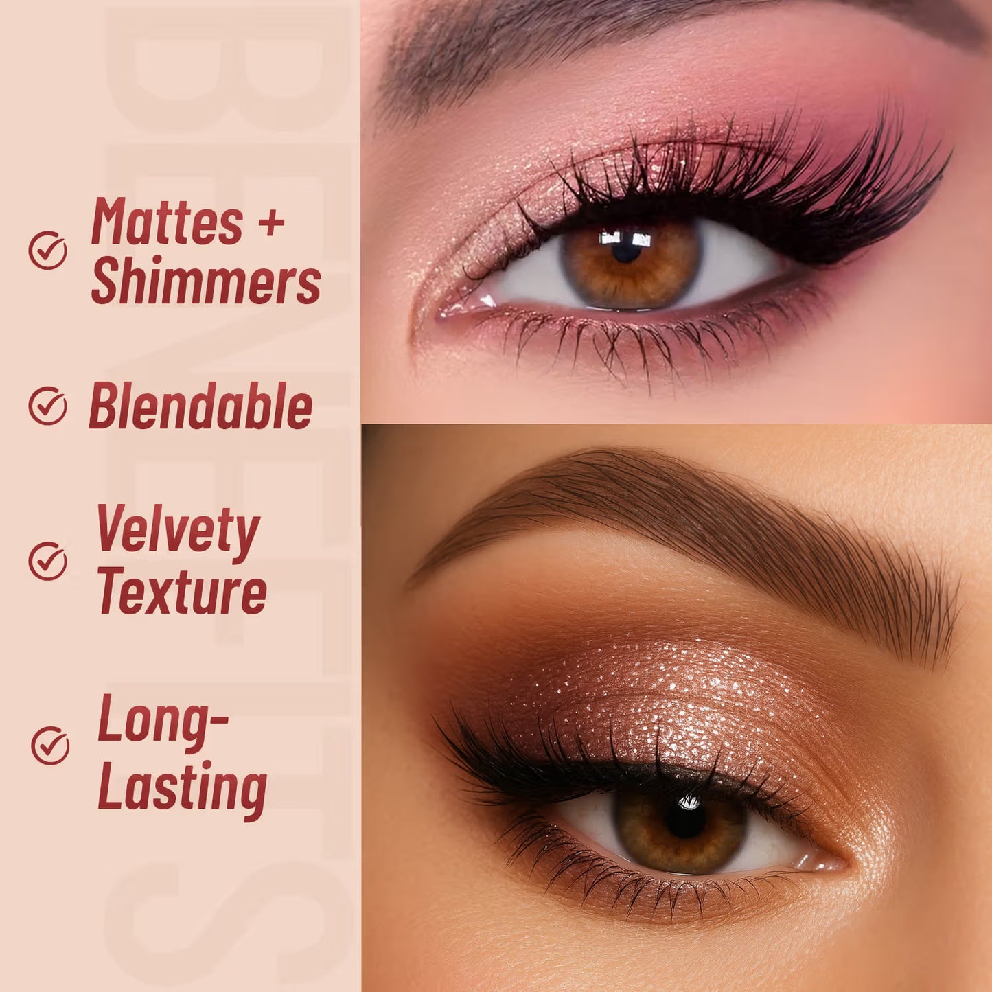 Swiss Beauty AWAKEN Eyeshadow Palette - Blooming Rose 11g