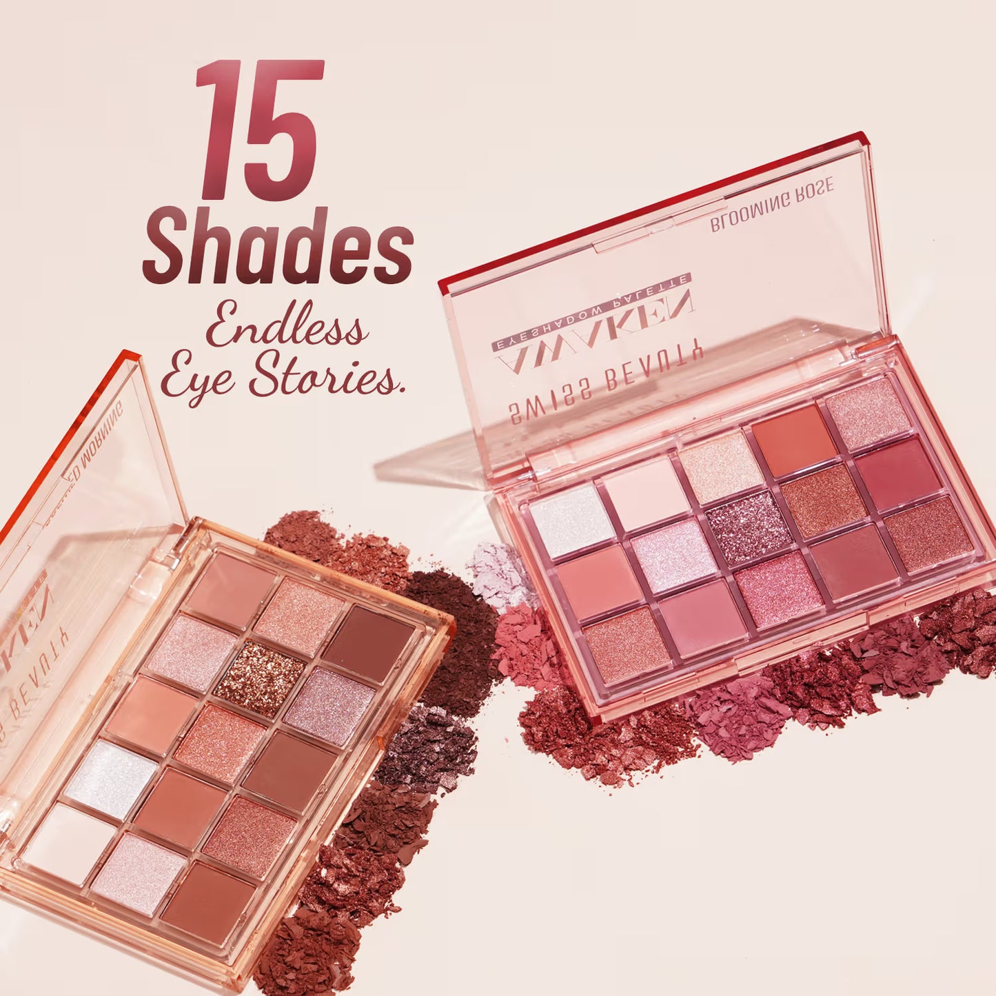 Swiss Beauty AWAKEN Eyeshadow Palette - Brewed Morning 11g