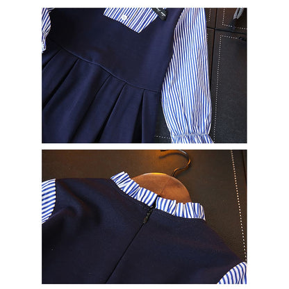 Blue Pinoform Style Smart Casual and Partywear for Girls