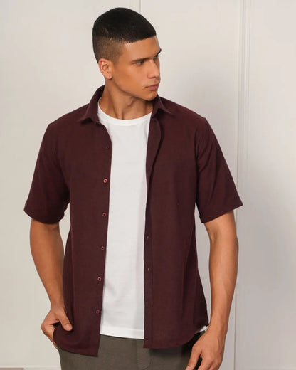 Half Sleeves Shirt House of Pure Eco