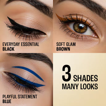 LAKME FOREVER MATTE WATERPROOF EYE LINER - BLUE 4.2 MILLI_LITRE