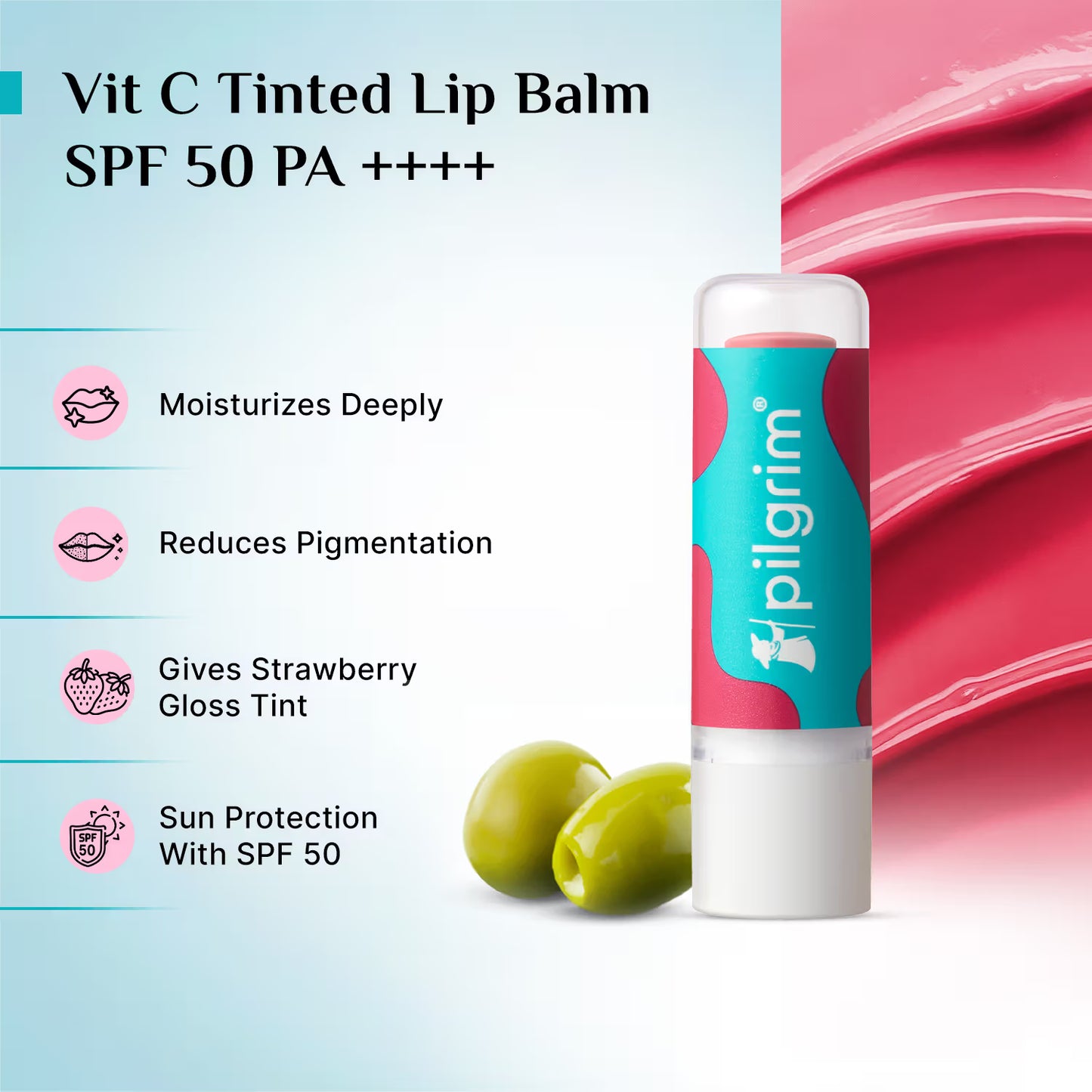 Pilgrim VITAMIN C TINTED LIP BALM