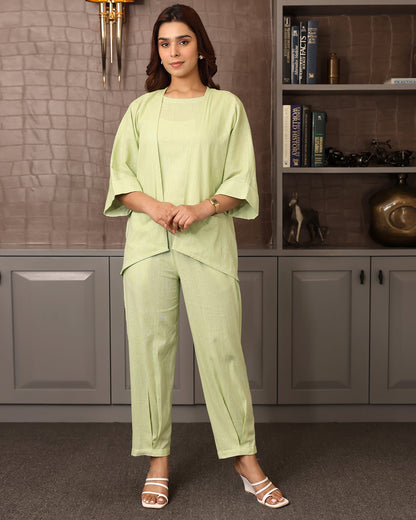 MINT GREEN JACKET CO-ORD SET