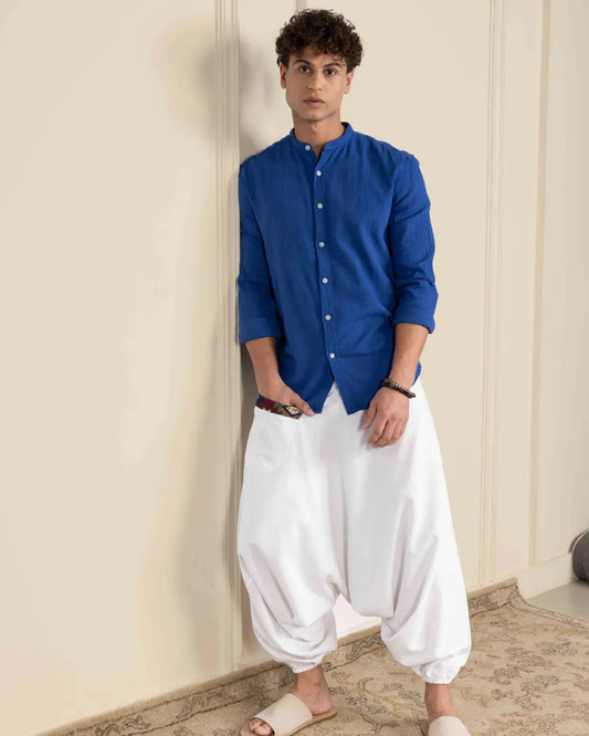 Aladdin Low Crotch Harem Pants House of Pure Eco