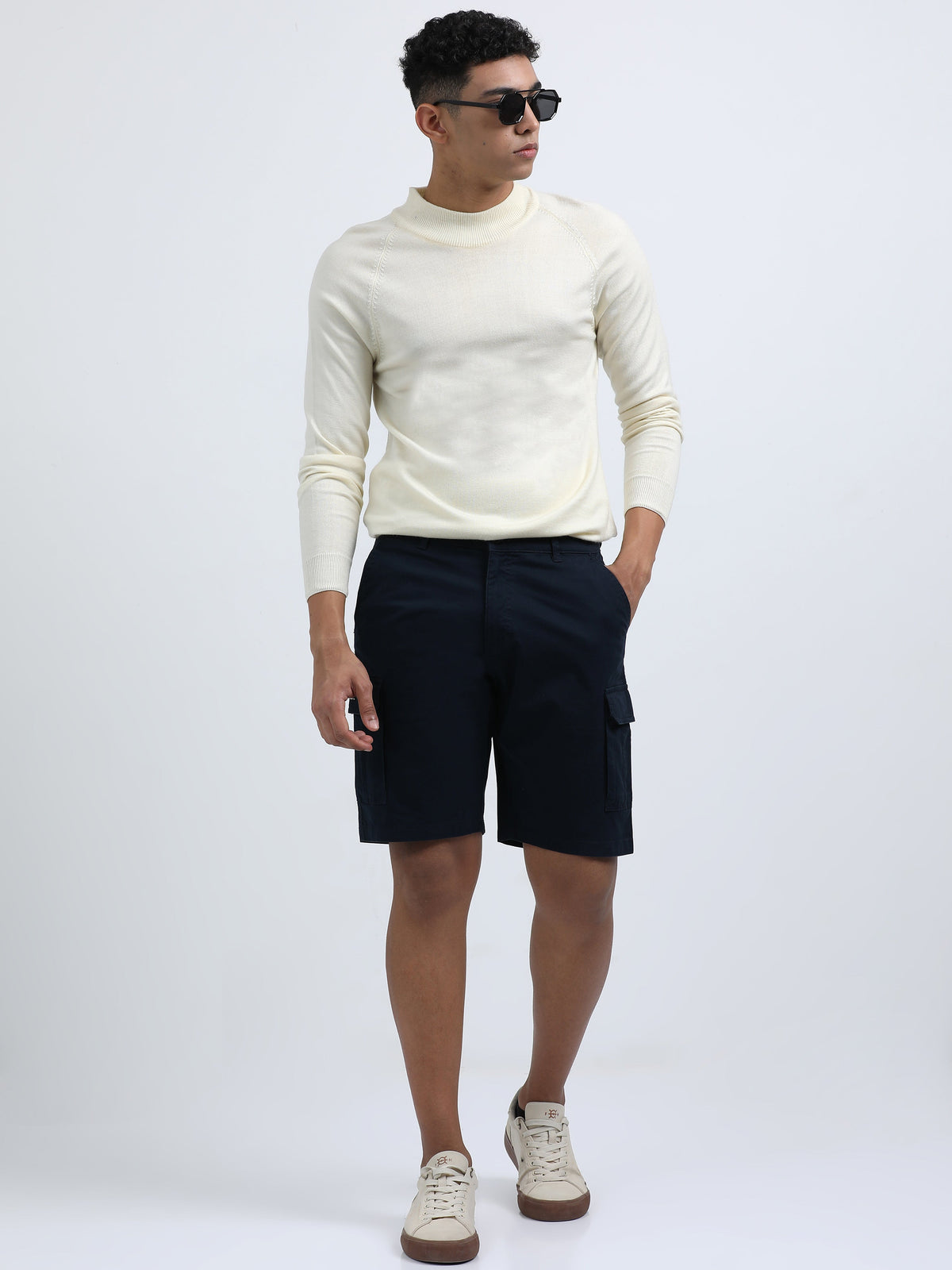 Cargo Shorts -  Navy