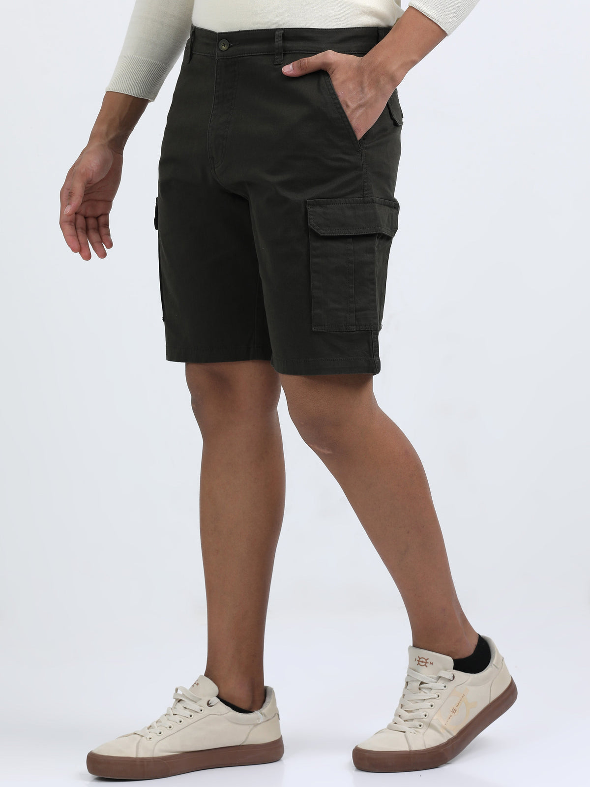 Cargo Shorts - Olive Green