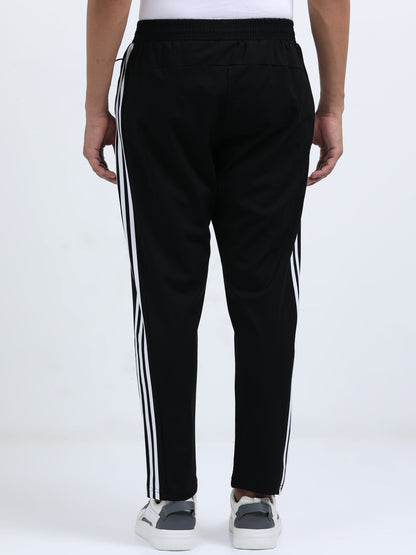 Knit Track Pants - Black