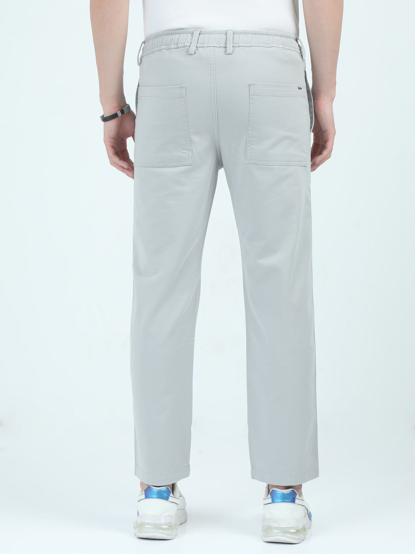 Baggy grey trousers