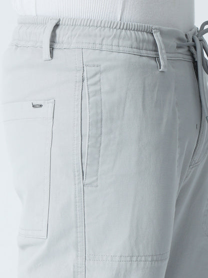 Baggy grey trousers