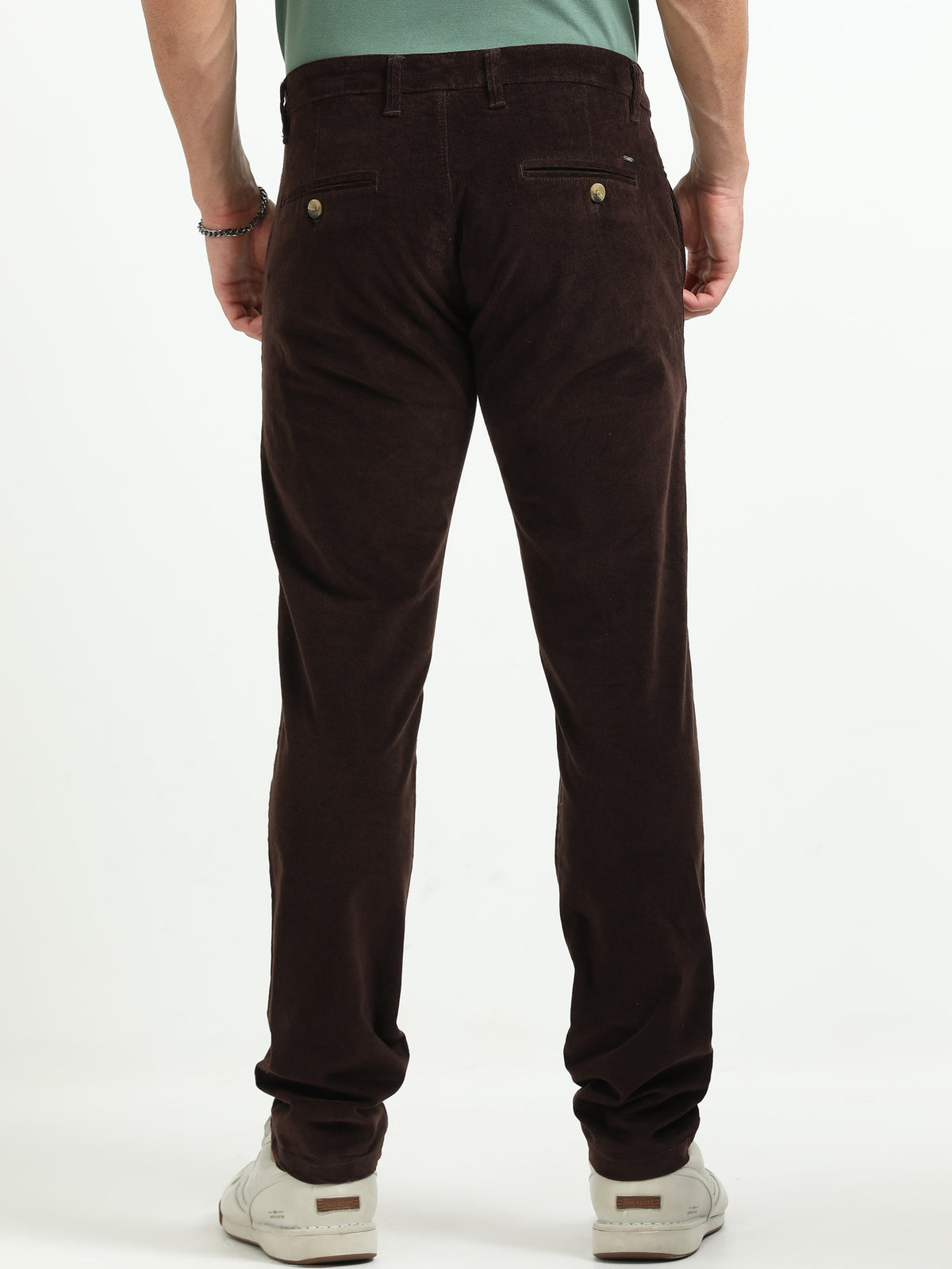 Corduroy Pants - Coffee Brown