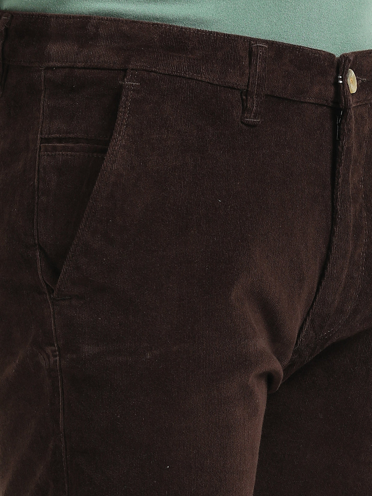 Corduroy Pants - Coffee Brown