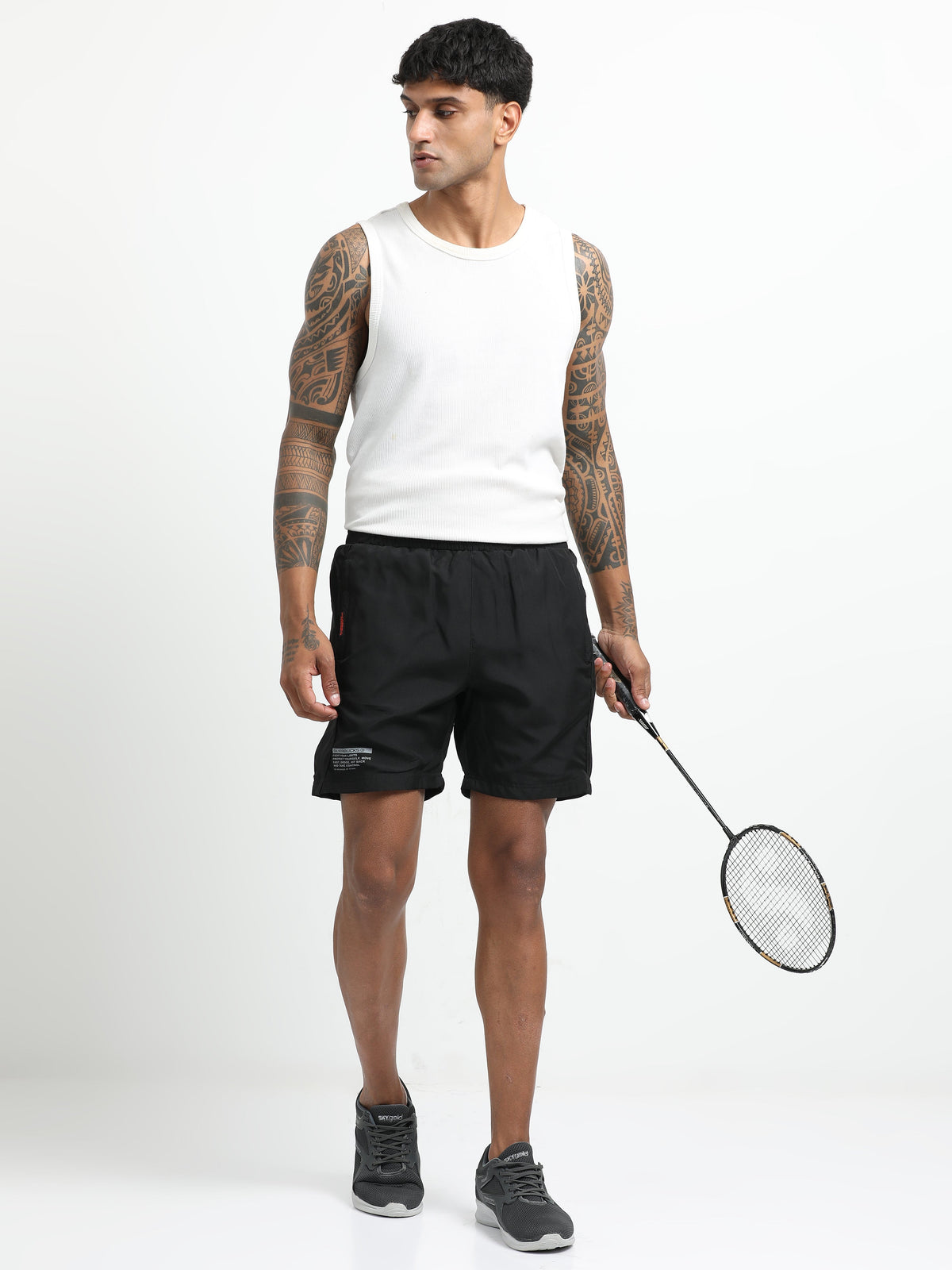 Black Victory Sports Shorts
