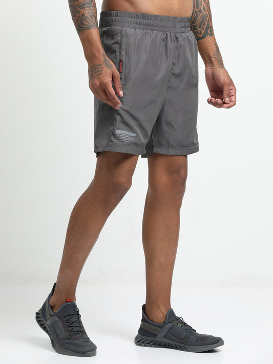 Grey Victory Sports Shorts