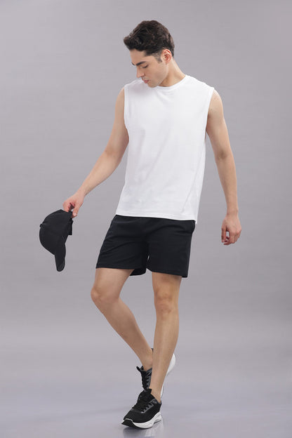 Funny Tales Black Shorts for Men