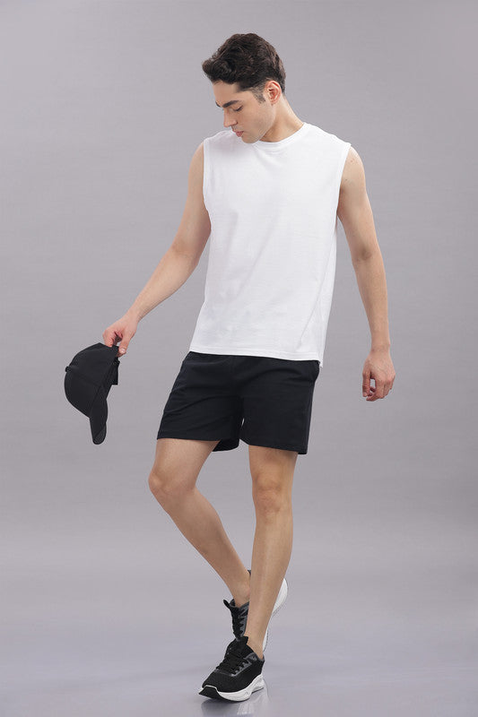Funny Tales Black Shorts for Men