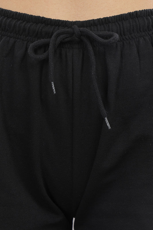 Funny Tales Black Shorts for Women