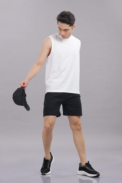 Funny Tales Black Shorts for Men