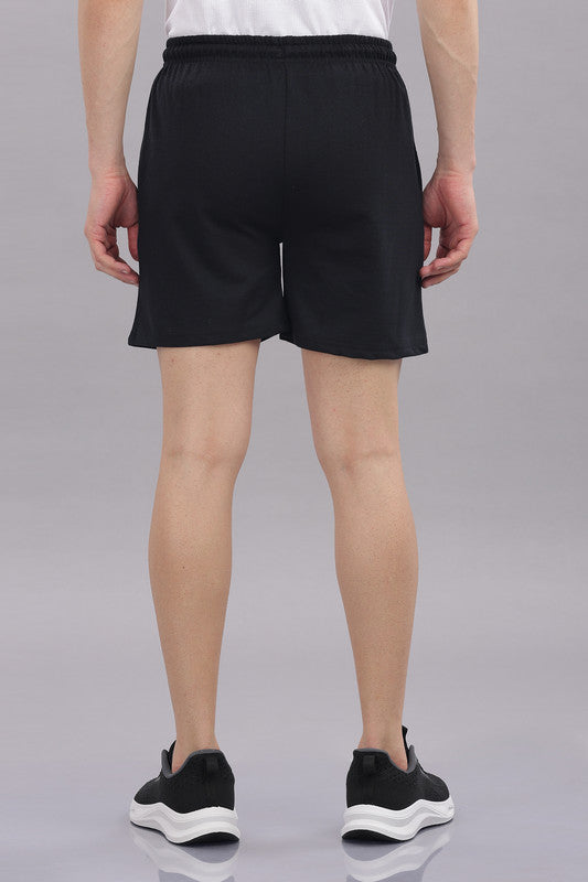 Funny Tales Black Shorts for Men