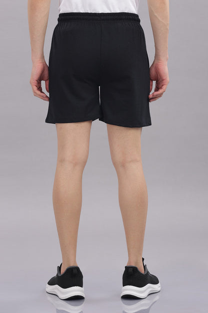 Funny Tales Black Shorts for Men