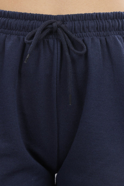 Funny Tales Navy Blue Shorts for Women