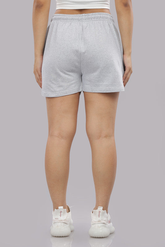Funny Tales Grey Shorts for Women