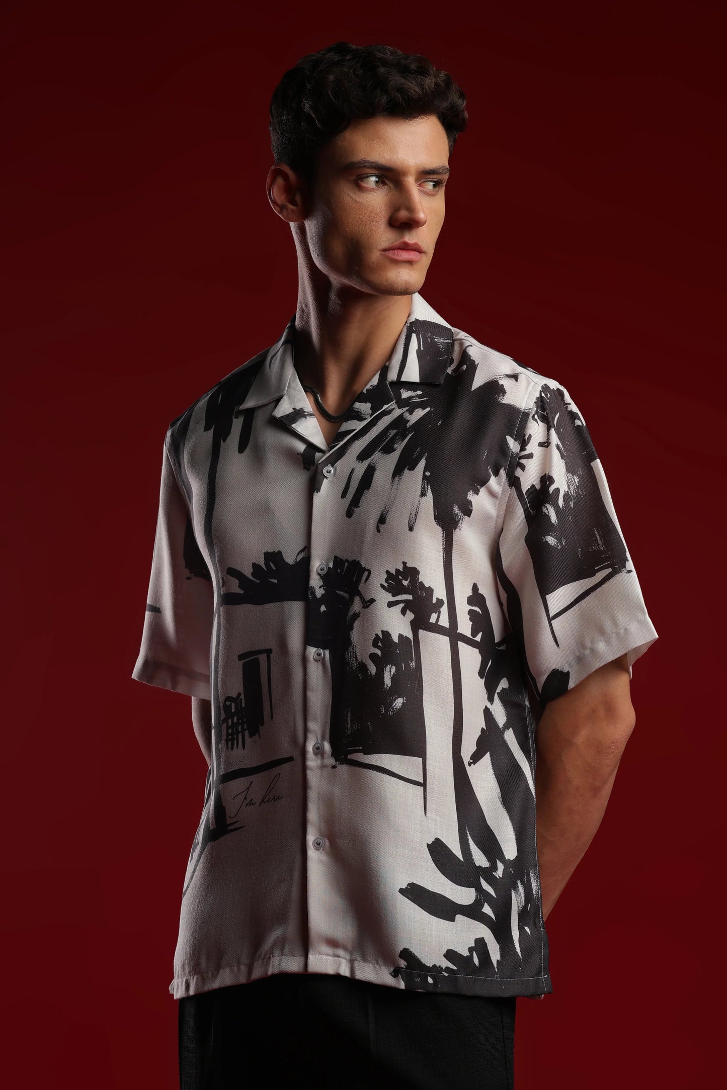Peace, What I Call Home Resort Collar Shirt