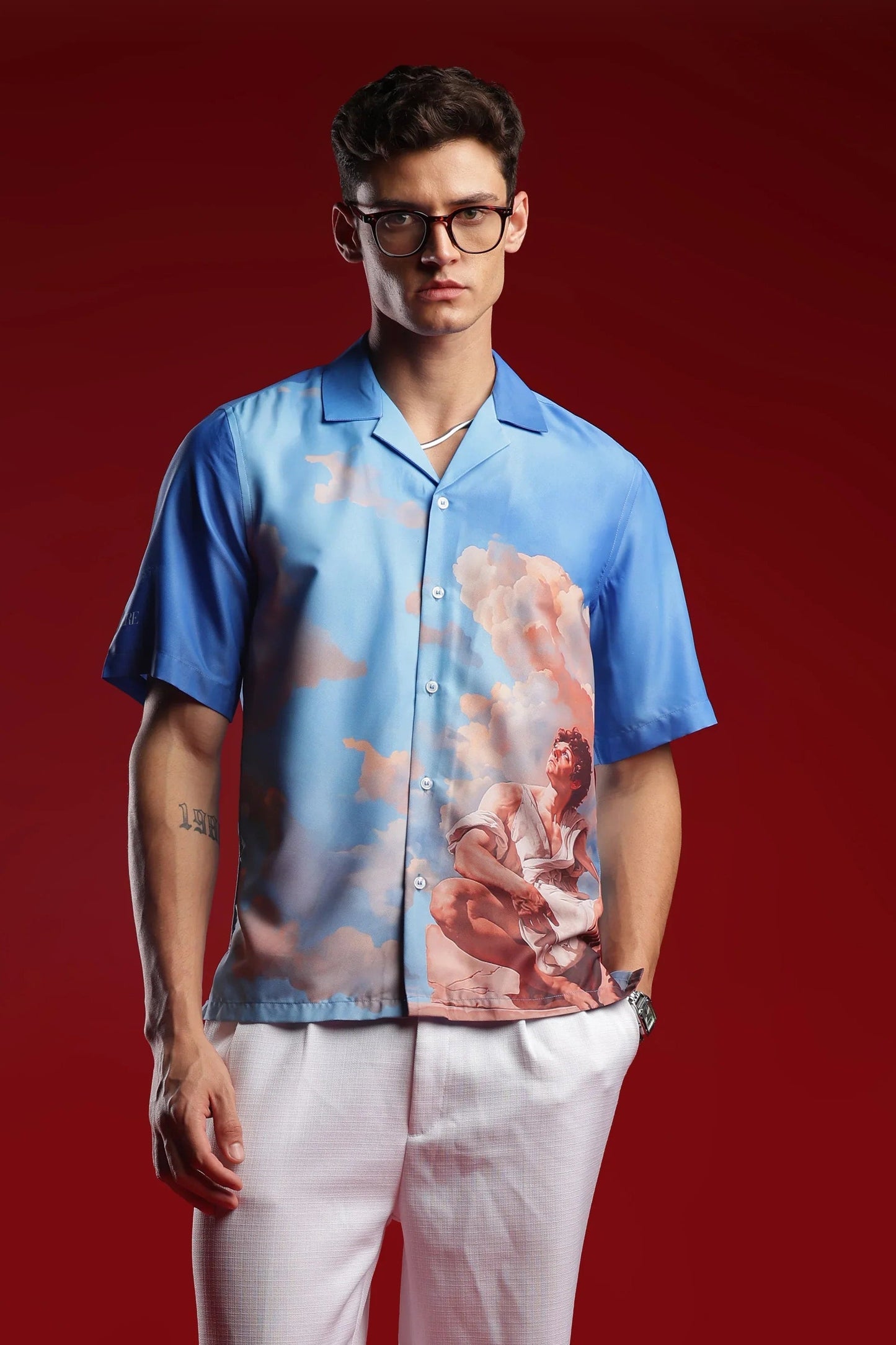 Daedalus The Creator | Half Sleeve Shirt