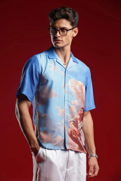 Daedalus The Creator | Half Sleeve Shirt