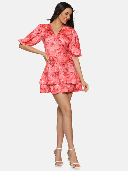 Buy V-Neck Mini Dress For Women
