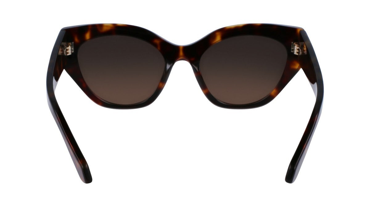 Salvatore Ferragamo Dark Tortoise Woman Sunglasses