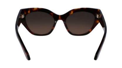 Salvatore Ferragamo Dark Tortoise Woman Sunglasses