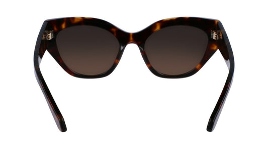 Salvatore Ferragamo Dark Tortoise Woman Sunglasses
