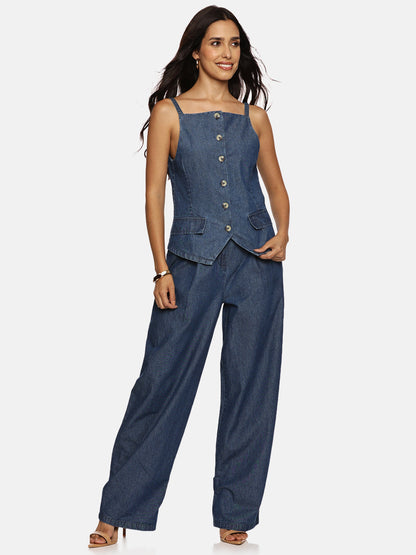 IS.U Light Blue Co-ord set