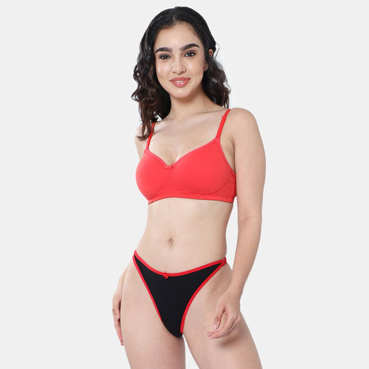Envie Padded Non-Wired 3/4th Coverage T-Shirt Bra