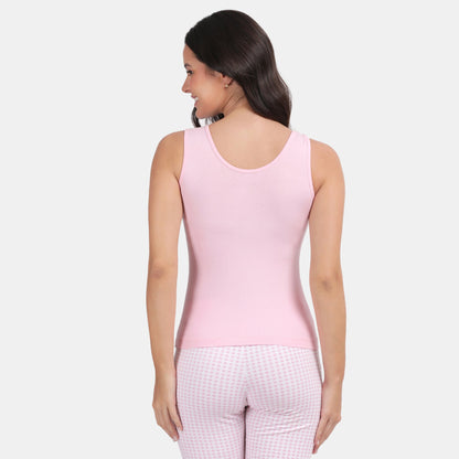 Envie Regular Fit U-Neck Short Length Tank Top