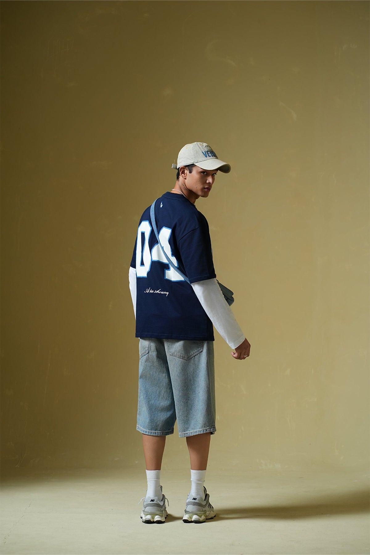 Zeus Heavyweight Full Sleeves Oversized Printed T-Shirt Main Character