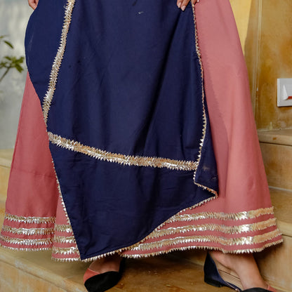 Blush Pink Floor Length