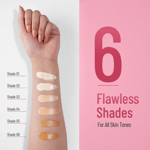 Swiss Beauty Shiny Pearl Water Drop Blemish Balm BB Foundation 06